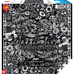 Imagination Puzzle: Dominika Wilk Monochrome Eden, 1000 elementów