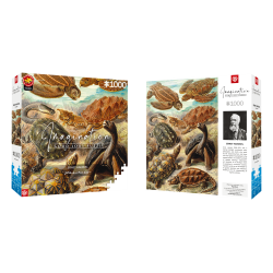 Imagination Puzzle: Ernst Haeckel Chelonia / Żółwie morskie, 1000 elementów