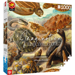 Imagination Puzzle: Ernst Haeckel Chelonia / Żółwie morskie, 1000 elementów