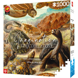 Imagination Puzzle: Ernst Haeckel Chelonia / Żółwie morskie, 1000 elementów