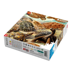 Imagination Puzzle: Ernst Haeckel Chelonia / Żółwie morskie, 1000 elementów