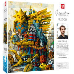 Imagination Puzzle: Roch Urbaniak Gezelth Słoneczny Błazen / Gezeleth The Sun Jester, 1000 elementów