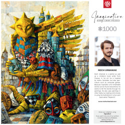 Imagination Puzzle: Roch Urbaniak Gezelth Słoneczny Błazen / Gezeleth The Sun Jester, 1000 elementów
