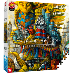Imagination Puzzle: Roch Urbaniak Gezelth Słoneczny Błazen / Gezeleth The Sun Jester, 1000 elementów