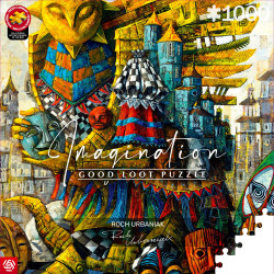 Imagination Puzzle: Roch Urbaniak Gezelth Słoneczny Błazen / Gezeleth The Sun Jester, 1000 elementów