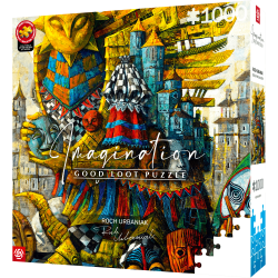 Imagination Puzzle: Roch Urbaniak Gezelth Słoneczny Błazen / Gezeleth The Sun Jester, 1000 elementów