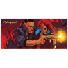Cyberpunk 2077 The Heist RGB XL Podkładka Pod Mysz