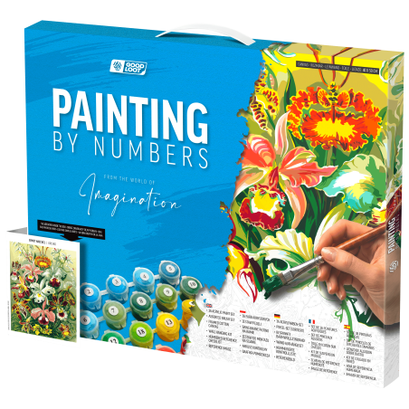 Good Loot Imagination Painting by Numbers: Ernst Haeckel Orchidea (malowanie po numerach)