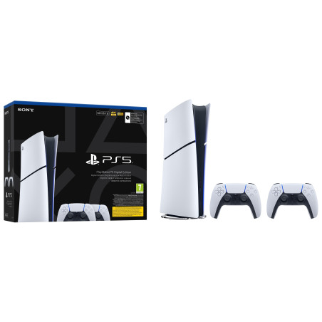 Sony Konsola Playstation 5 Digital Slim Chassis E + 2DualSense