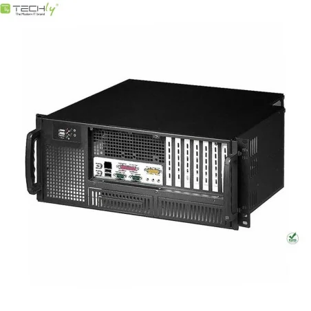 Obudowa serwerowa Techly  PC ATX Rack 19" 4U, czarna