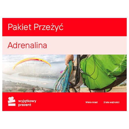 Pakiet Przeżyć Adrenalina