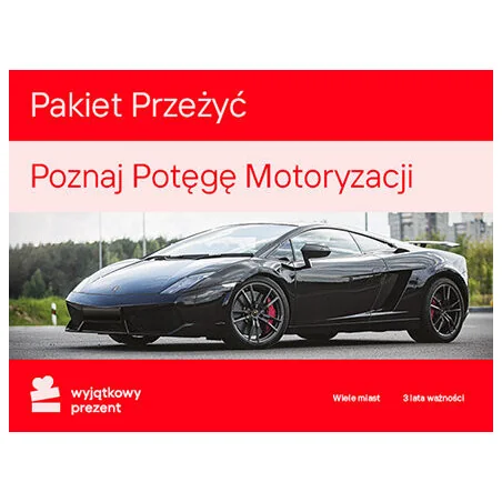 Pakiet Przeżyć Poznaj Potęgę Motoryzacji