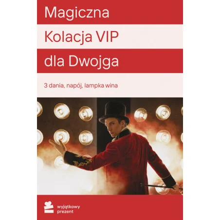 Magiczna Kolacja VIP dla Dwojga - Wieczór z Pokazem Iluzji