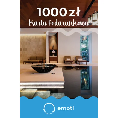 Karta Podarunkowa 1000zł - Emoti.pl