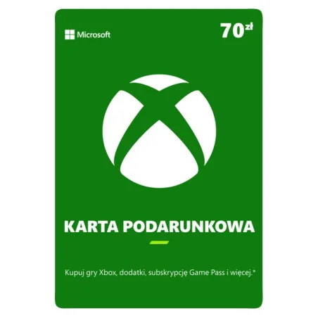 Doładowanie Microsoft Xbox 70 zł (Xbox/PC)