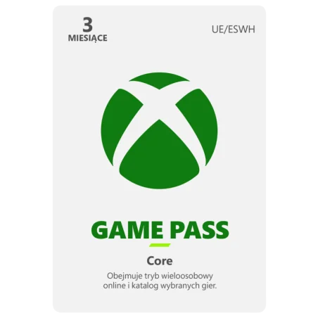 Xbox Game Pass Core – 3-miesięczne członkostwo