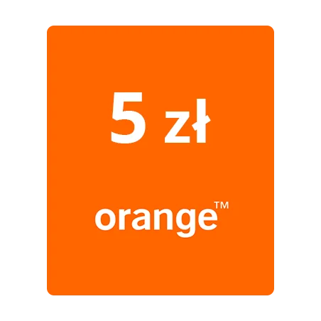 Doładowanie Orange 5 PLN