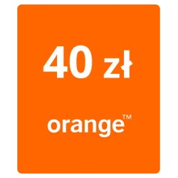 Doładowanie Orange 40 PLN