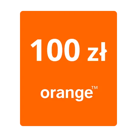 Doładowanie Orange 100 PLN