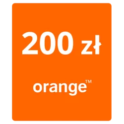 Doładowanie Orange 200 PLN