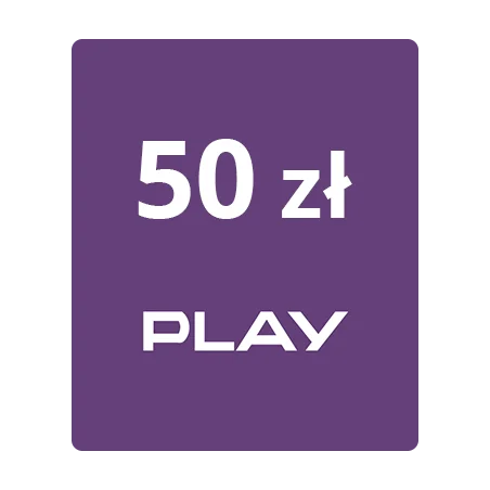 Doładowanie Play 50 PLN