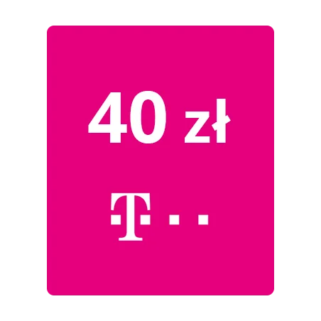 Doładowanie T-Mobile 40 PLN