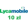 Doładowanie LycaMobile 10 PLN