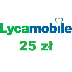 Doładowanie LycaMobile 25 PLN