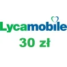 Doładowanie LycaMobile 30 PLN