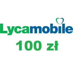 Doładowanie LycaMobile 100 PLN