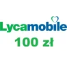 Doładowanie LycaMobile 100 PLN