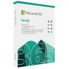 Oprogramowanie Microsoft M365 Family Polish Subscription P8 EuroZone 1 License Medialess 1 Year